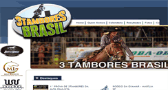 Desktop Screenshot of 3tamboresbrasil.com.br